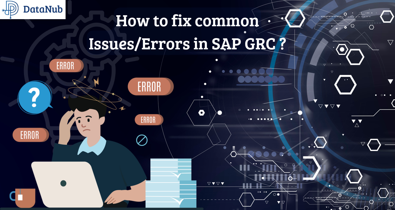Issues, Errors & related fixes in SAP GRC