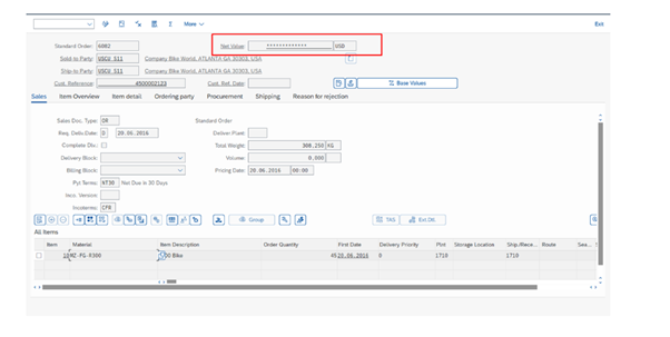 Masking net value by DataNub Solution