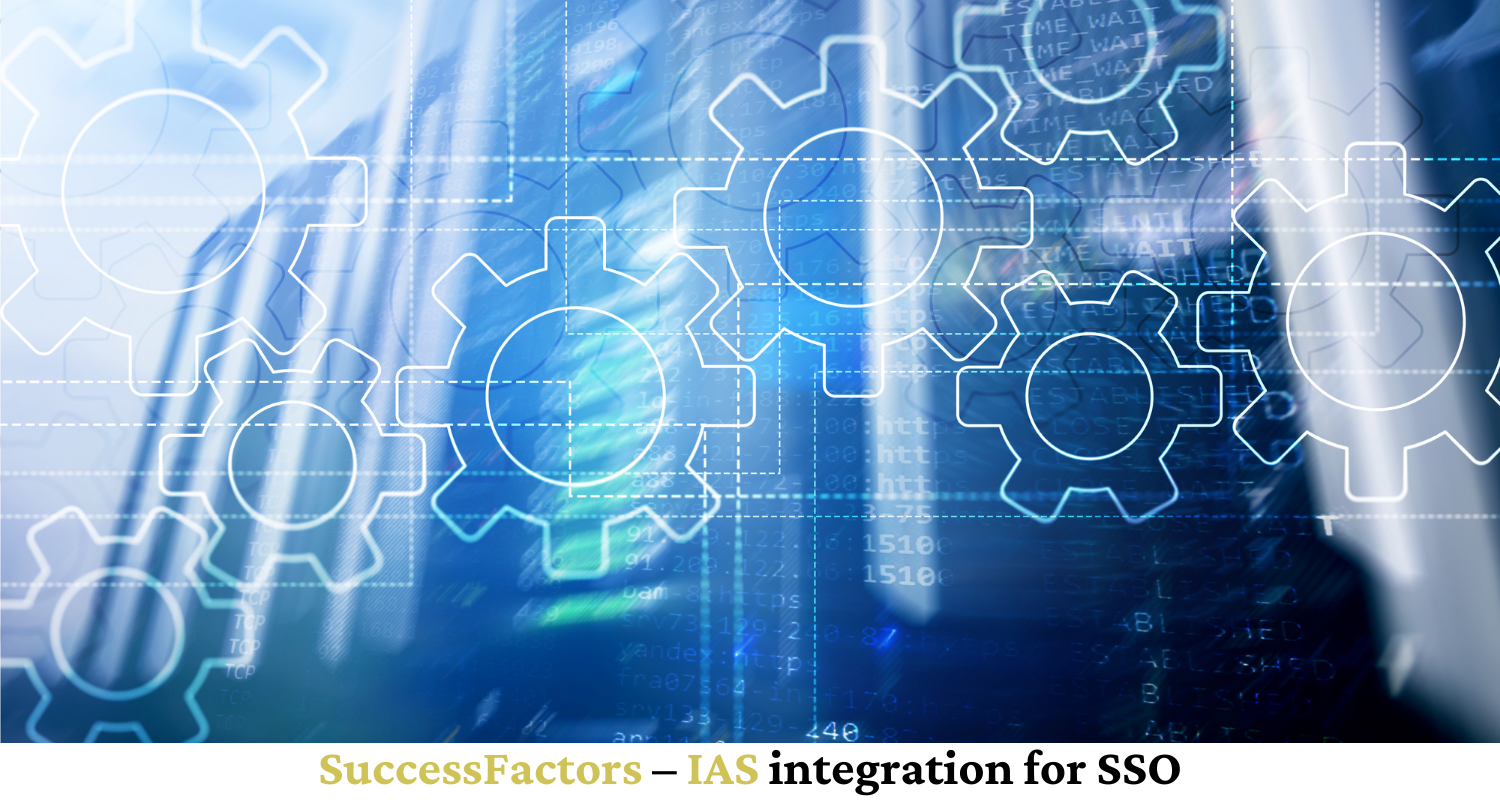 SuccessFactors- IAS integration for SSO