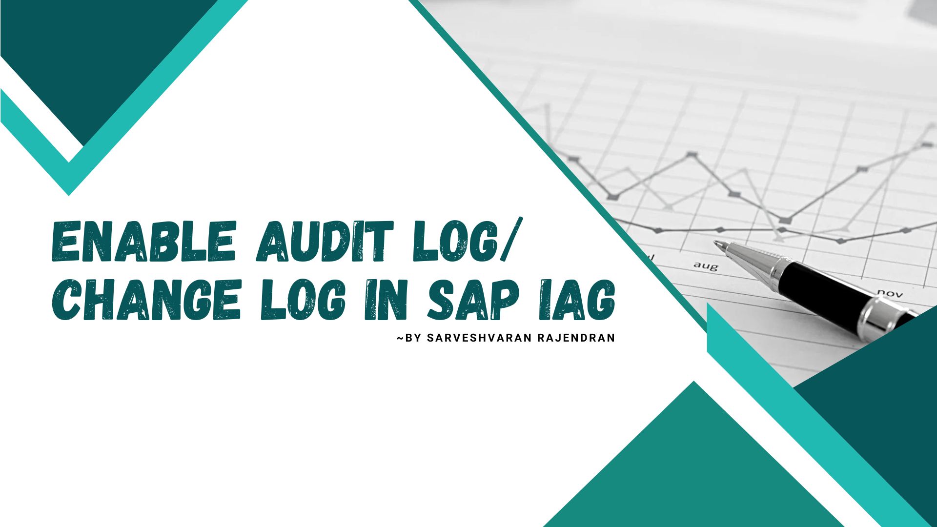 Enable Audit Log/ Change Log in SAP IAG | Data