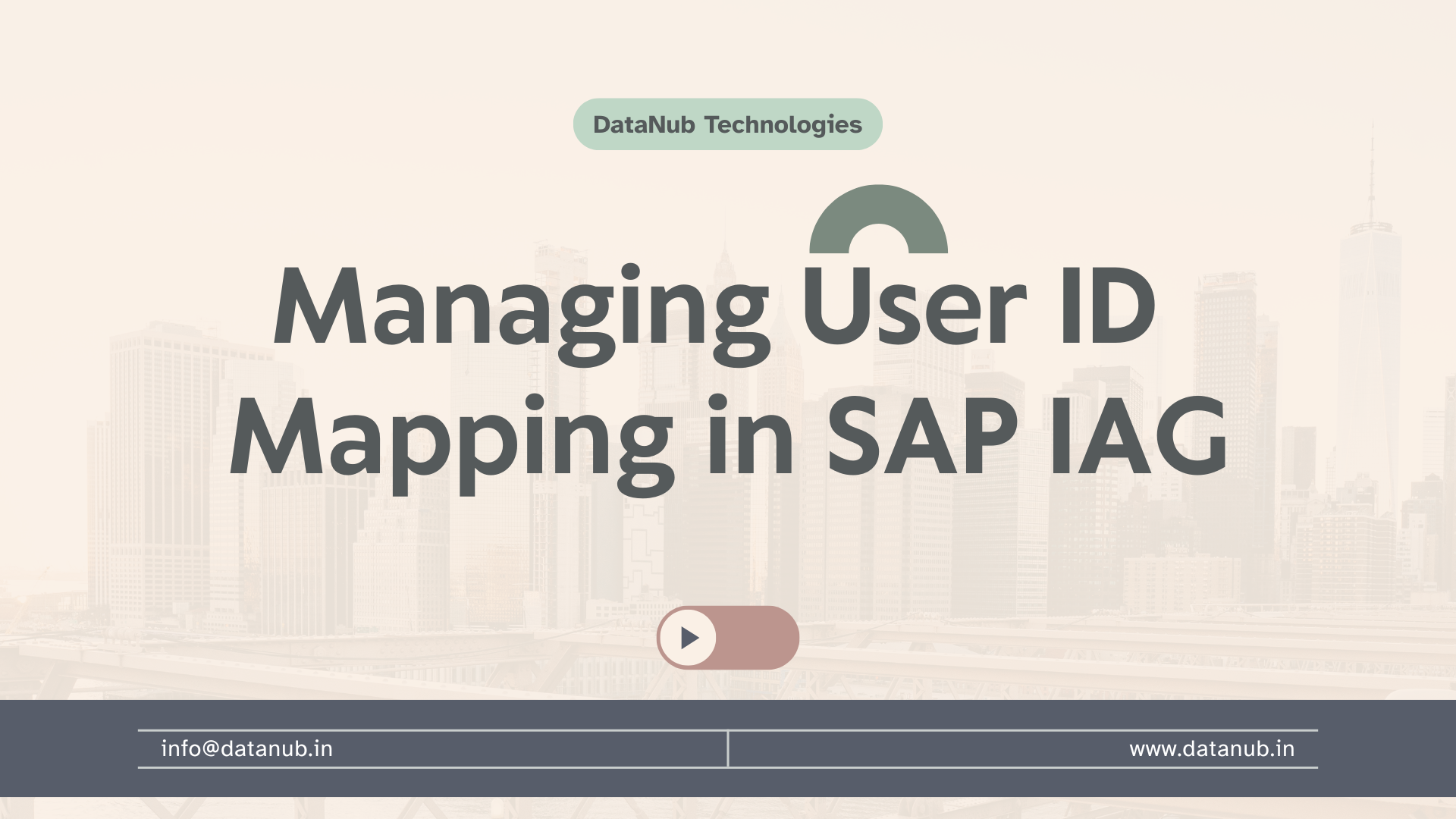 Managing User ID Mapping in SAP IAG