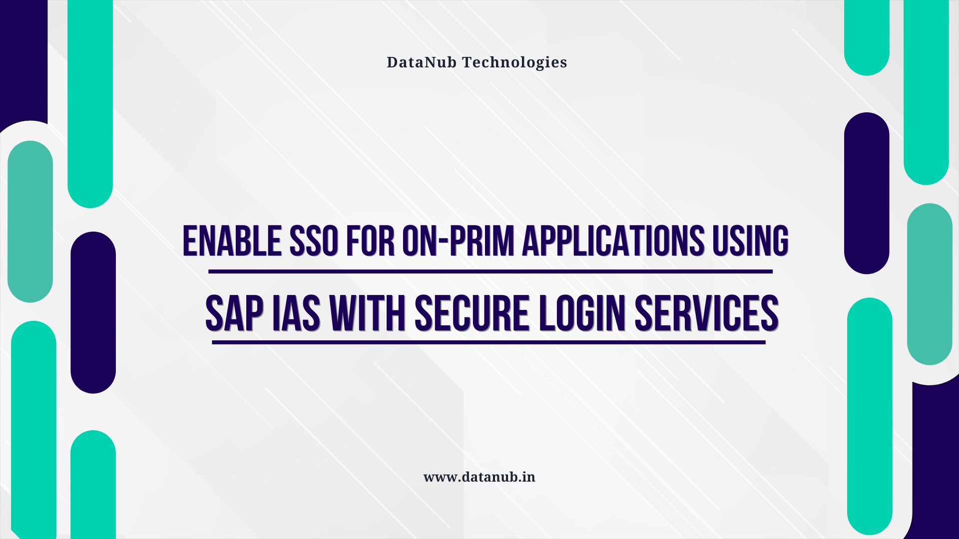 Enable SSO for On-Prim Applications using SAP IAS